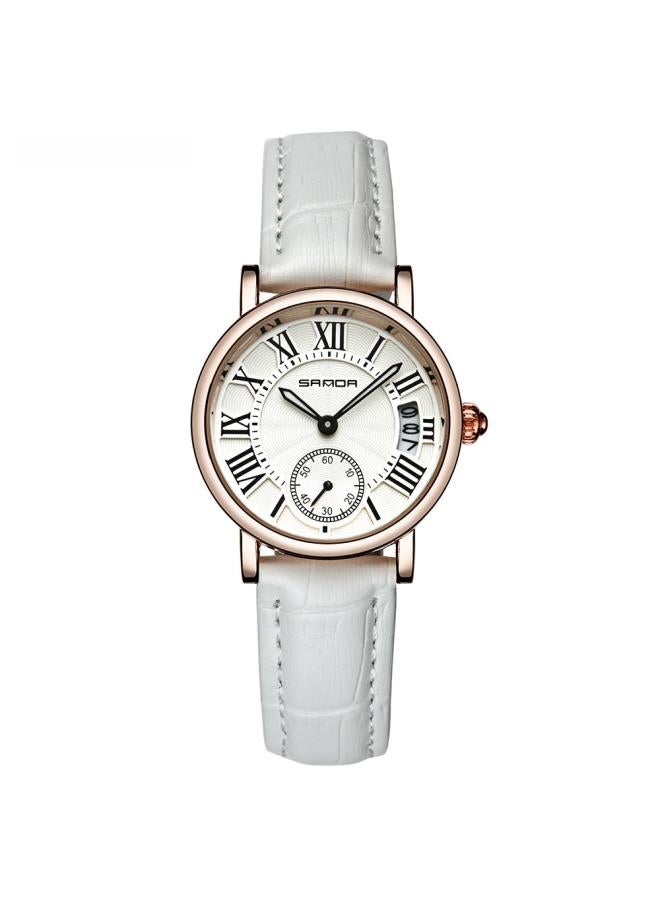 Sanda Watch Women's Korean-style Fashion Retro Casual Yisen Calendar Quartz Watch Gift Watch