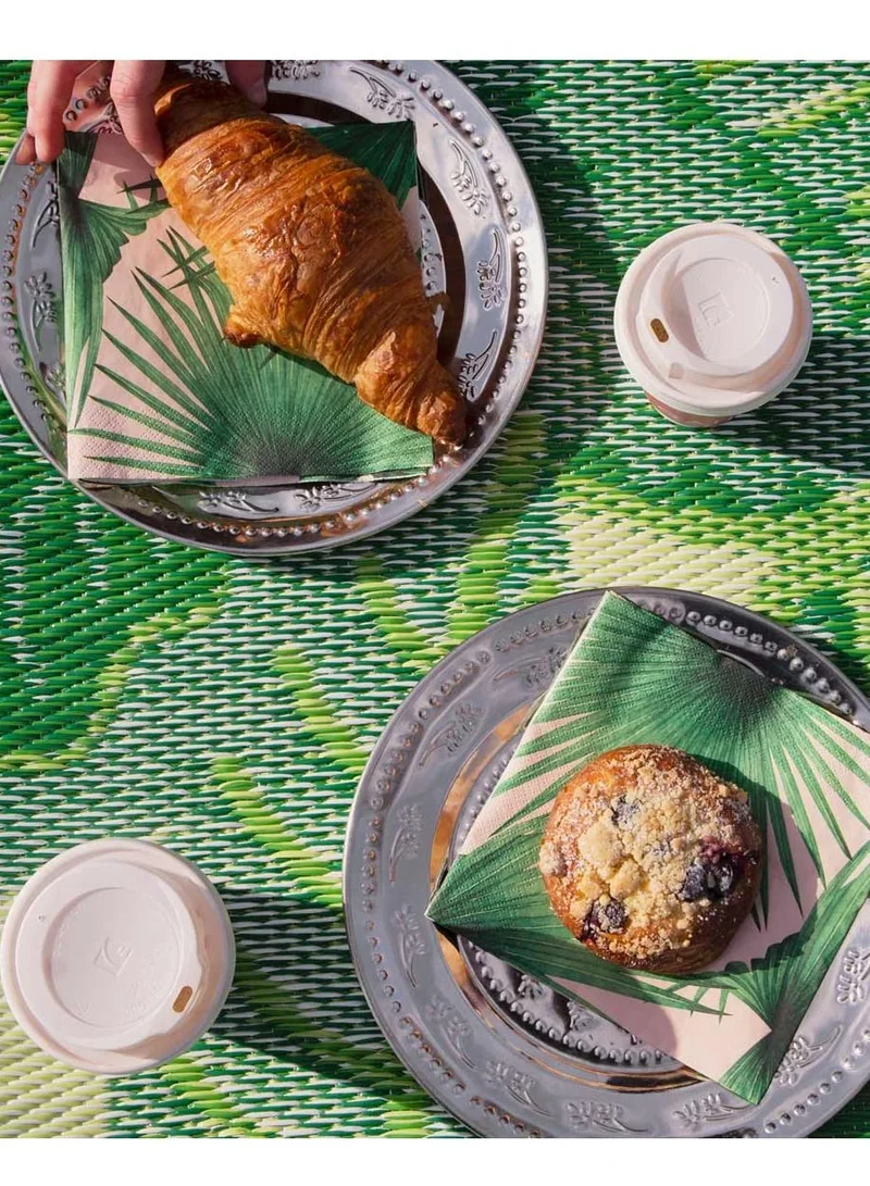 توكينج تيبلز Palm Leaves Designed Paper table Napkin 20pcs