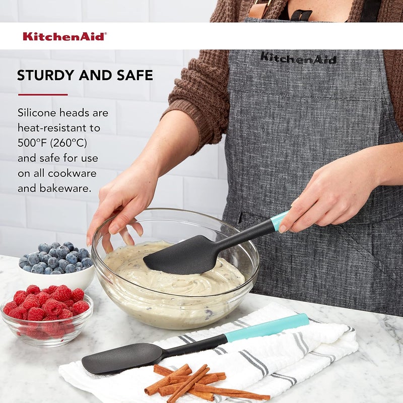 KitchenAid مجموعة ملعقة عالمية، 2 قطعة، سماء أكوا - Image 4