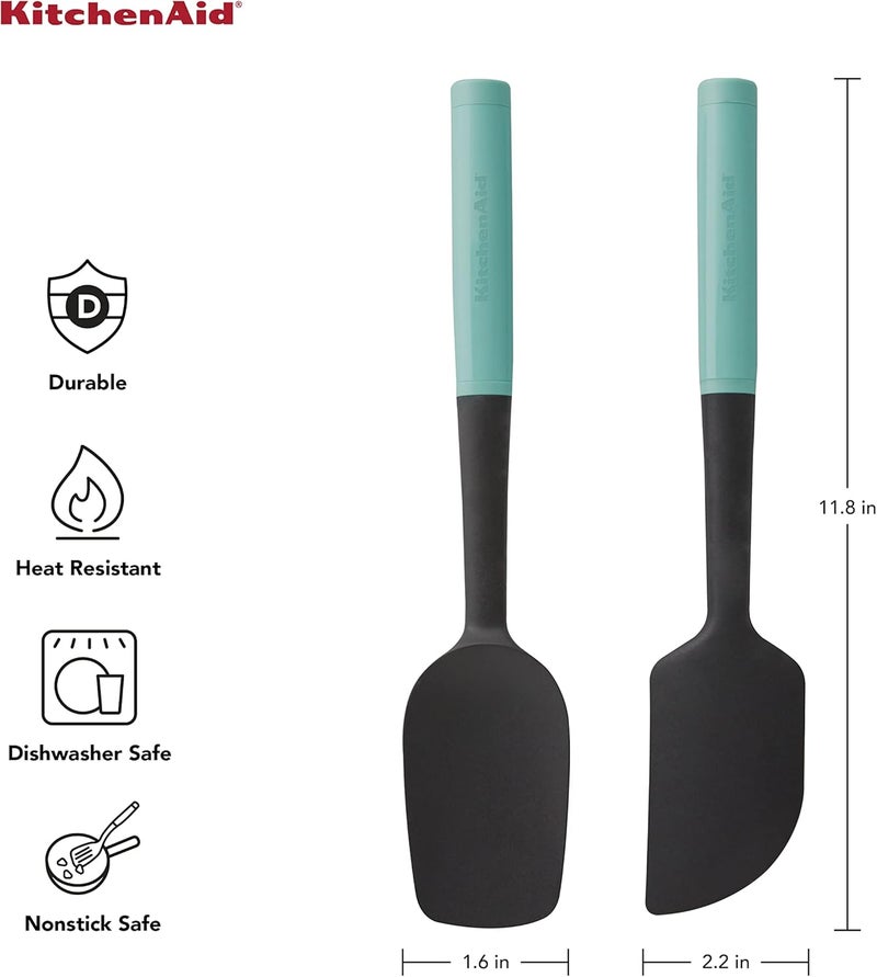 KitchenAid مجموعة ملعقة عالمية، 2 قطعة، سماء أكوا - Image 2
