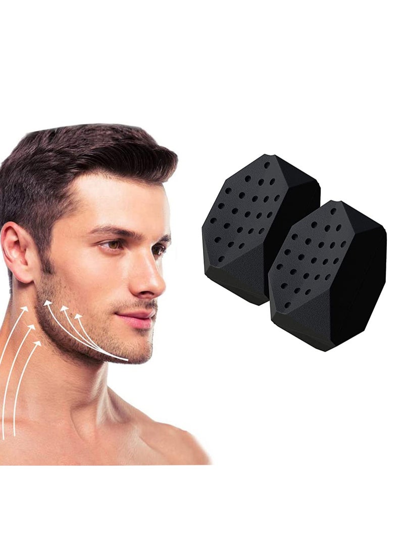 Zikra مجموعة تمارين الفك، جهاز تمرين الفك، لتشكيل الوجه وتنحيفه، جهاز تمرين الوجه، مقوي الفك، تقوية الرقبة، خافض للتوتر للرجال والنساء لوجه أنحف ومشدود - Image 1