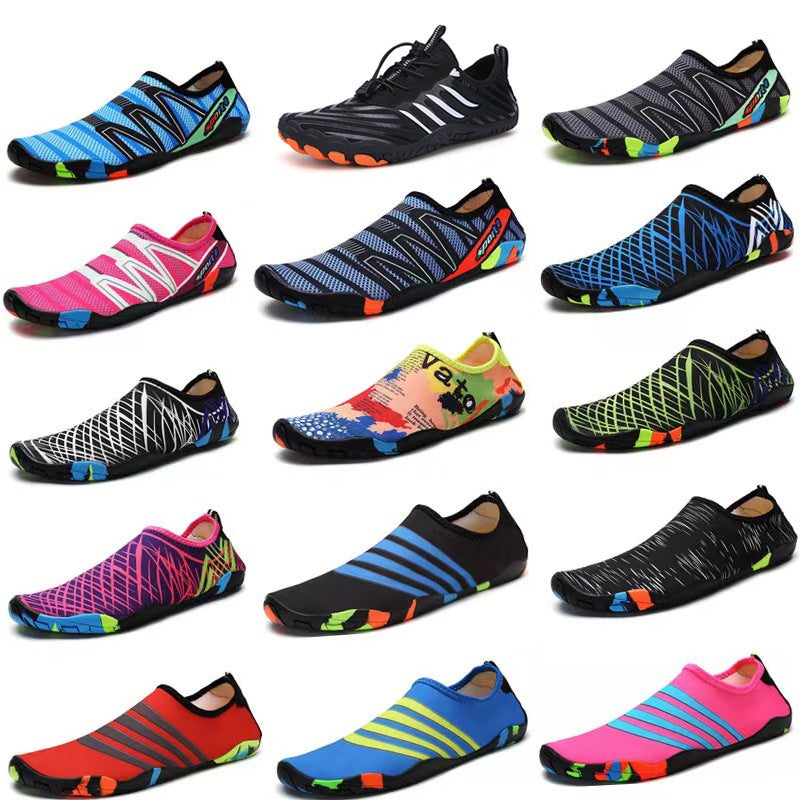 swimming shoes diving shoes outdoor beach shoes couple upstream shoes bare feet quick-drying shoes snorkeling shoes wading shoes - Image 3