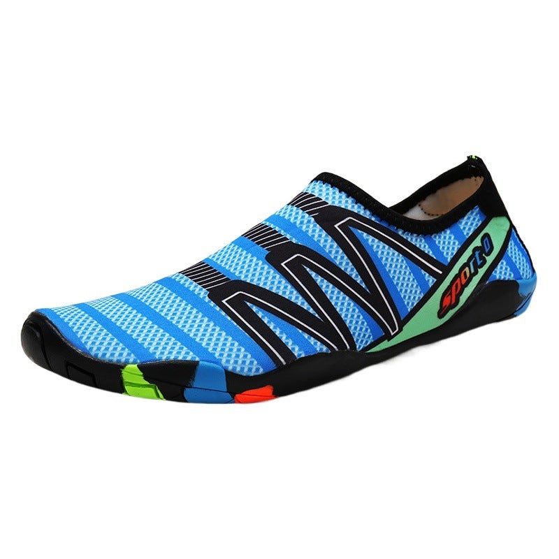 swimming shoes diving shoes outdoor beach shoes couple upstream shoes bare feet quick-drying shoes snorkeling shoes wading shoes - Image 2