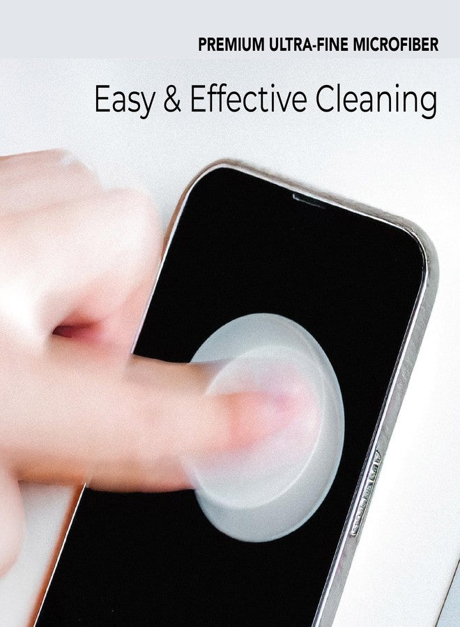 SleekStrip Ultra Portable Cleaning Sticker Pad, 4 PCS, Reusable Screen Cleaner Wipes for Phone iPad Car Touch Screen Display MacBook Computer Laptop Electronic Smart TV Monitor Camera Lens, None-spray - Image 3
