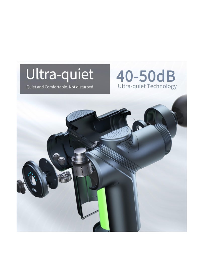general Massage Gun Deep Tissue, Silent Brushless Motor and Portable Massage - Image 3