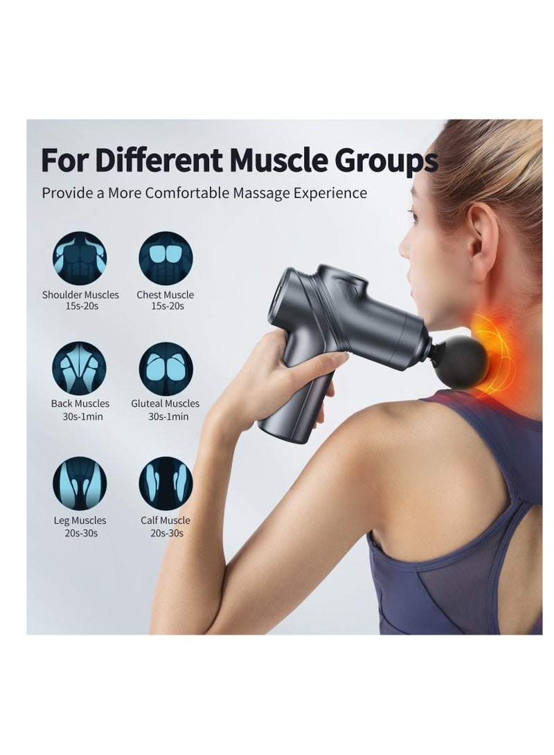 general Massage Gun Deep Tissue, Silent Brushless Motor and Portable Massage - Image 5