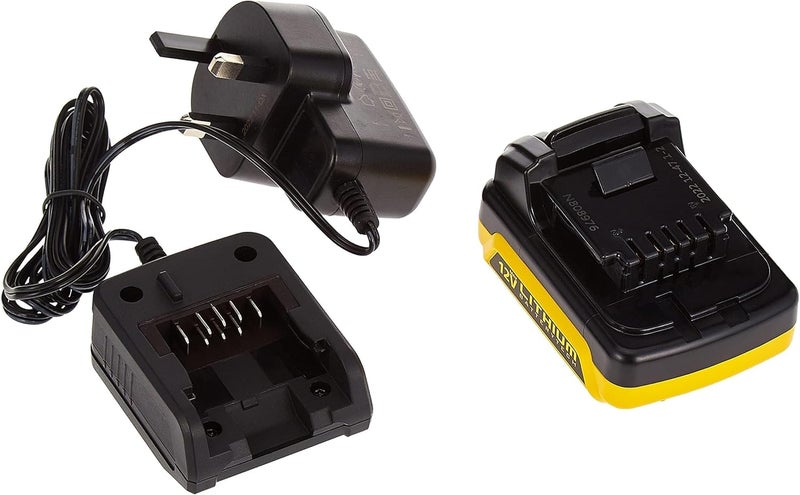 Stanley Cordless Hammer Drill, 12V, 1.5Ah Li-Ion Battery + 16 Pieces Drill & Screwdriver Bits Set - Sch121S2Kme1-B5 - Image 2