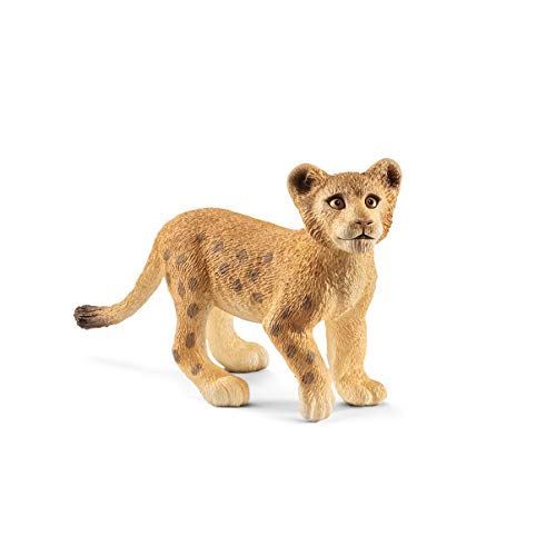 Schleich Wild Life, Animal Figurine, Animal Toys for Boys and Girls 3-8 Years Old, Lion Cub, Ages 3+ - Image 1