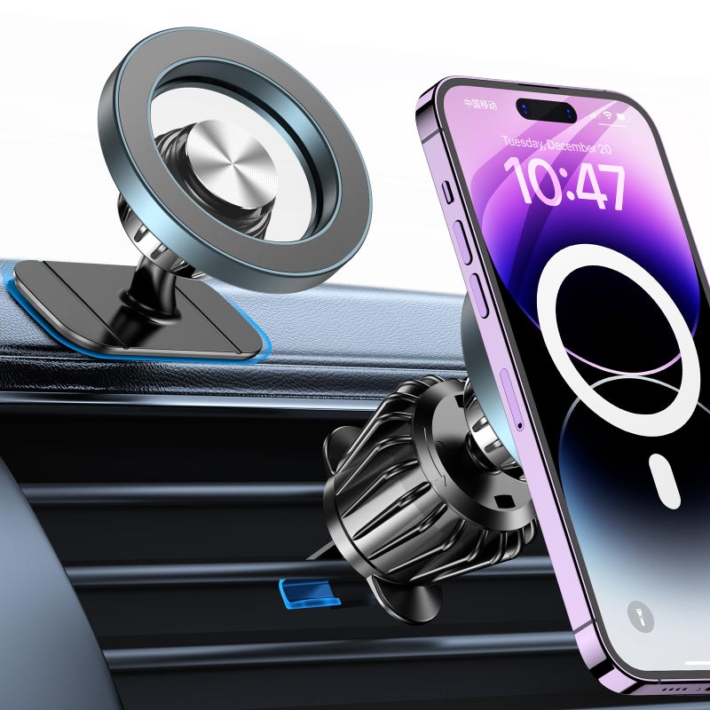 Kaistyle for Magsafe Car Mount20 Strong MagnetsMagnetic Phone Holder for Car Phone Holder Mount Dash Mounted Holders Cell Phone Holders for Your Car Accessories for Women Men for iPhone 17 16 15 14 - Image 2