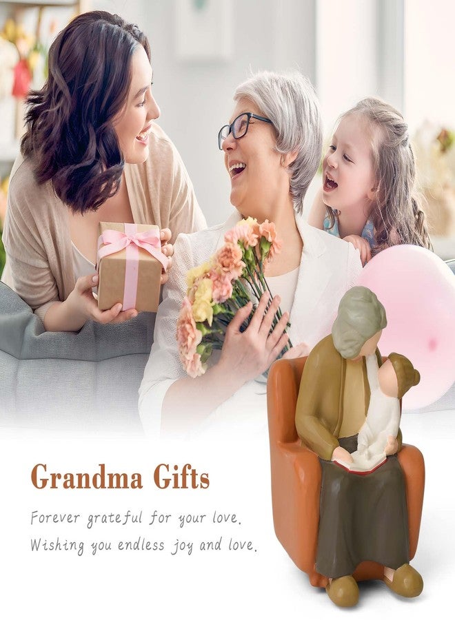 Lnrkai Gifts for Grandma, Great Grandma Gifts for Mother's Day Anniversary, First Time Grandmother Gift, Sculpted Hand-Painted Nana Figure - Image 4