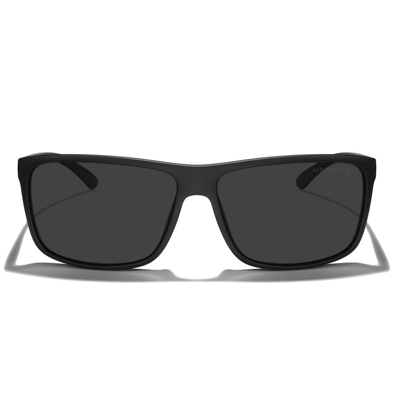 MERRY'S Rectangular Polarized Sports Sunglasses for Men Women Cycling Driving Fishing UV400 Protection S8225 - Image 2