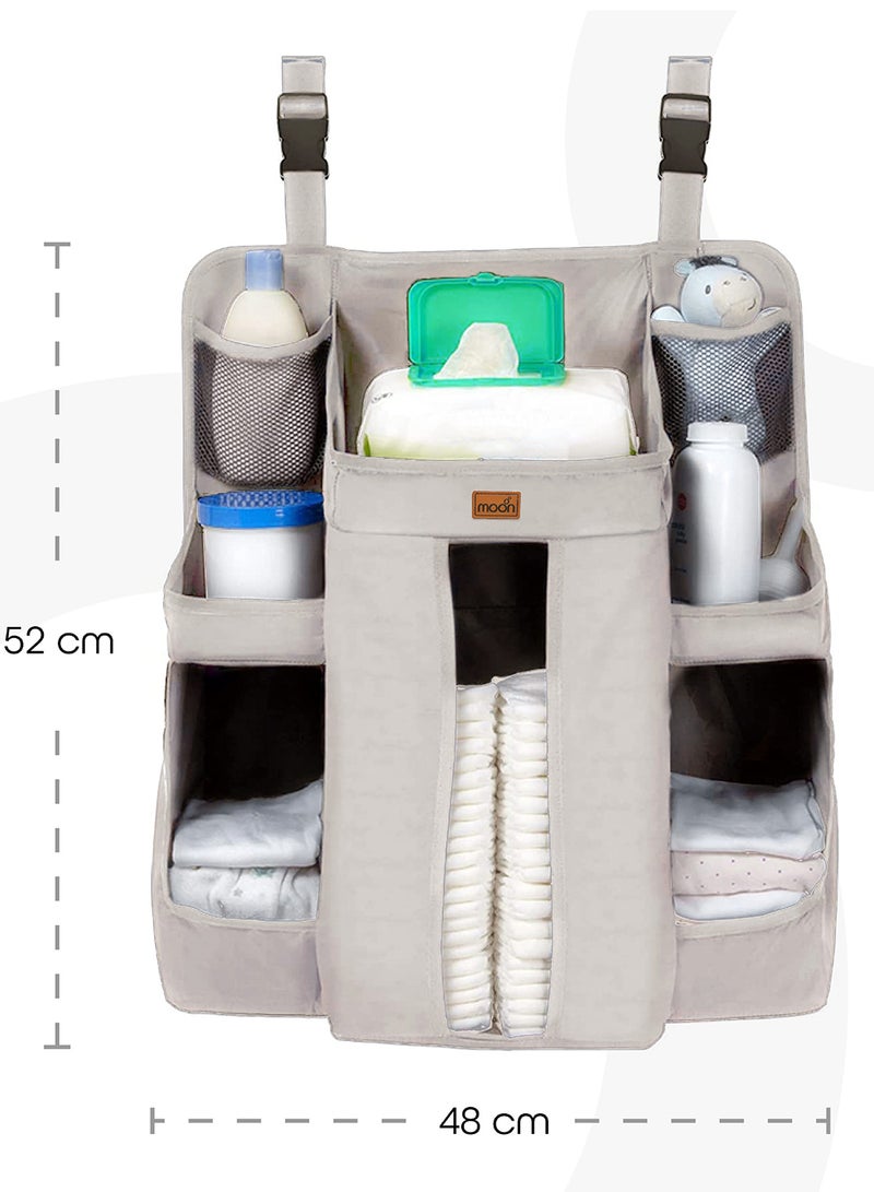 Moon Baby Crib Organizer With Space Saving Design - Image 3