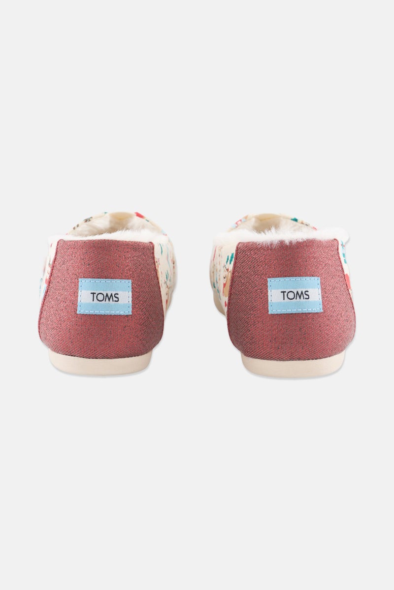 TOMS Women Slip On Casual Shoes, Beige Combo - Image 2