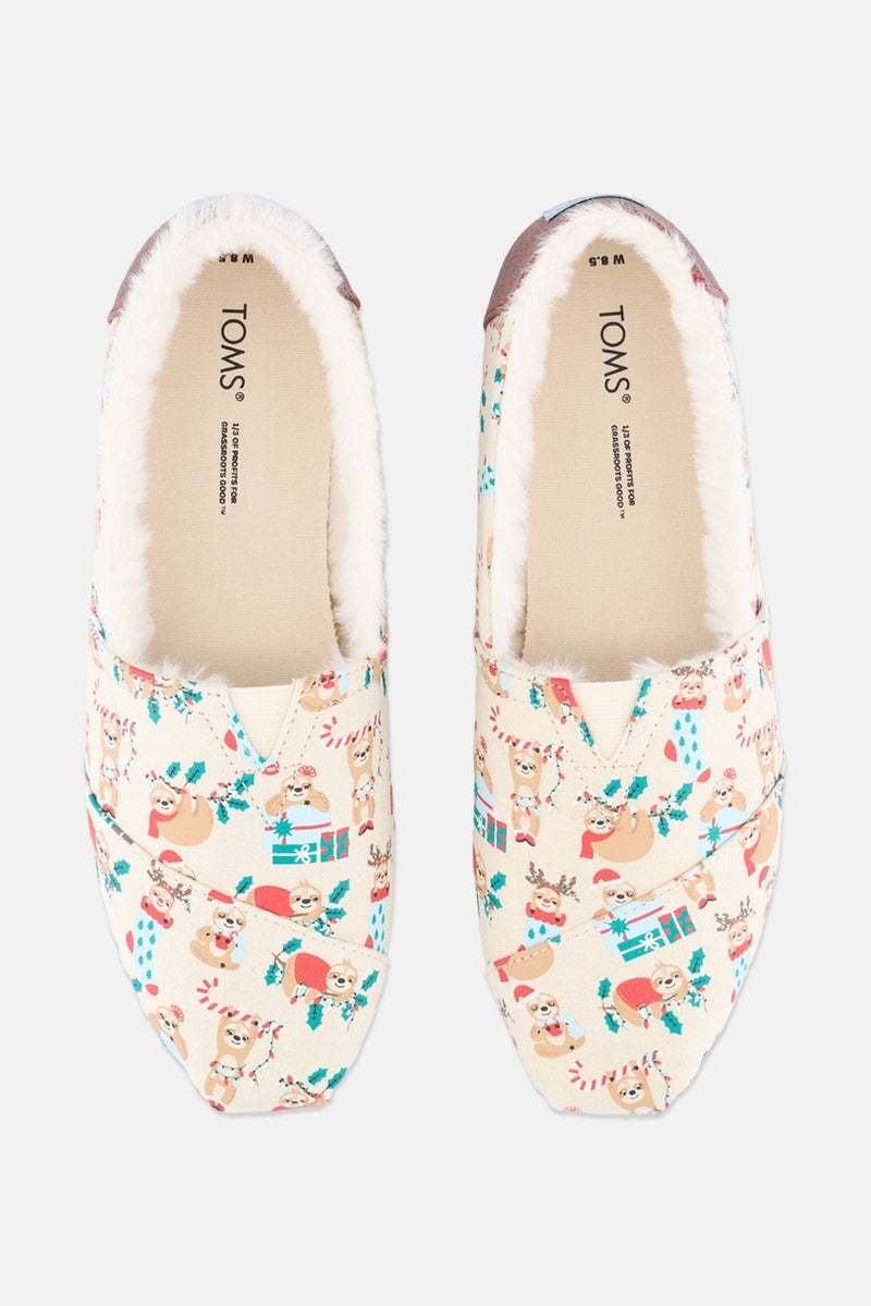 TOMS Women Slip On Casual Shoes, Beige Combo - Image 4