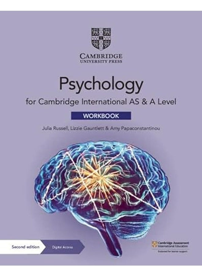 Cambridge International As & A Level Psychology Workbook With Digital Access 2 Years By Russell, Julia - Gauntlett, Lizzie - Papaconstantinou, Amy Paperback