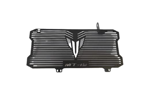 SELVIKE Stainless Steel Motorcycle Radiator Guard Protector Grill for MT15 (BLACK) - Image 5