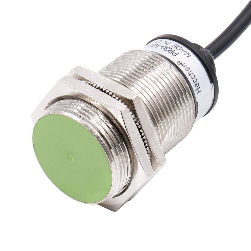 Heschen M30 Inductive Proximity Sensor Switch PR30-10DO Cylindrical Type Detector 10mm DC12-24V 2-Wire NO(Normally Open) CE - Image 3