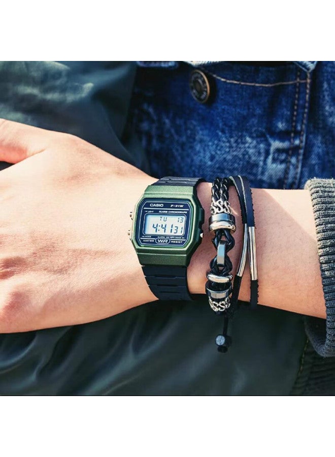 Casio F-91Wm-3A Retro Square Sports Waterproof Student Men'S And Women'S Watch - Image 2