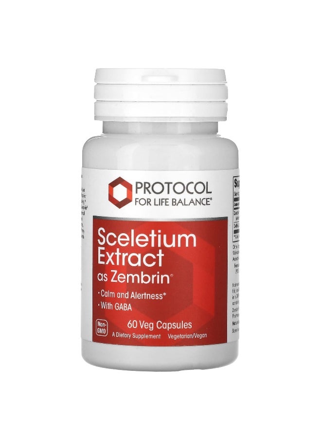 Protocol For Life Balance - Protocol for Life Balance, Sceletium Extract, 60 Veg Capsules - Image 1