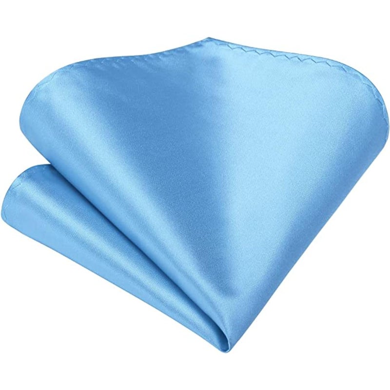 Voici France Store Voici France - Premium Pocket Square microfiber Men Satin Wedding Handkerchief Pocket Square - Image 1