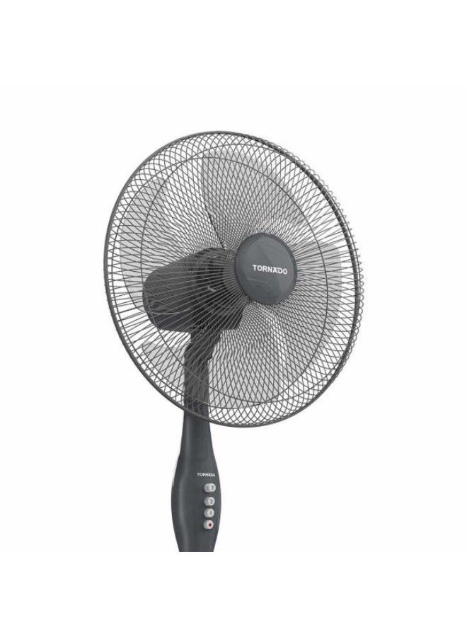 Tornado 16-inch 4-blade stand fan, gray, TSF-16WG - Image 3