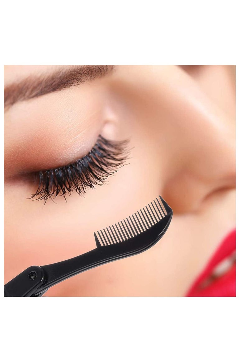 Folding Eyelash Comb 6 Pieces Eyebrow Comb Teeth Eyelash Separator Eyebrow Brushes Professional Tool for Define Lash  Brow