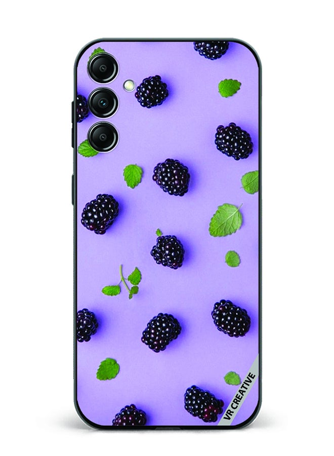 VR CREATIVE Protective Case Cover For Samsung Galaxy A55 Blueberry Design Multicolour - Image 1