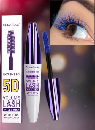 Extreme Big 5D Volume Lash Mascara Fiber Lash Extensions Colored Mascara Long Lasting Smudge Proof Non Clumping Curling Voluminous Mascara for Lengthening Charming Lashes Blue 04 - pzsku/Z83467BA7BECA403A9F31Z/45/_/1705934541/a360b5e5-6f37-4365-8dce-e53e971bec2d