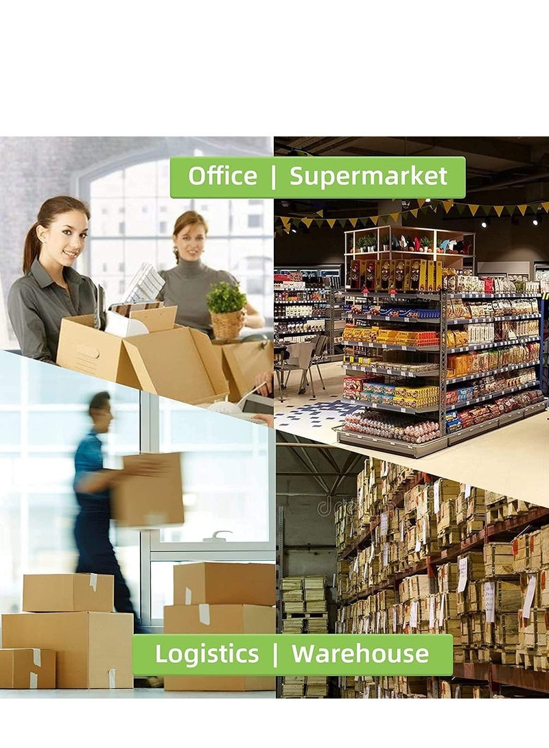 Direct Thermal Barcode Label Sticker 60mm x 40mm(2.5 x 1.5 inches), White Self Adhesive Sticker for Printing Barcoding (1 Roll Per Pack (800 Labels)) - Image 4