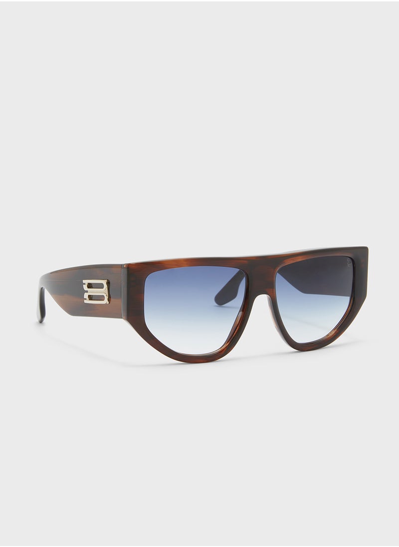 Victoria Beckham Modified Rectangle Sunglasses  - Image 1