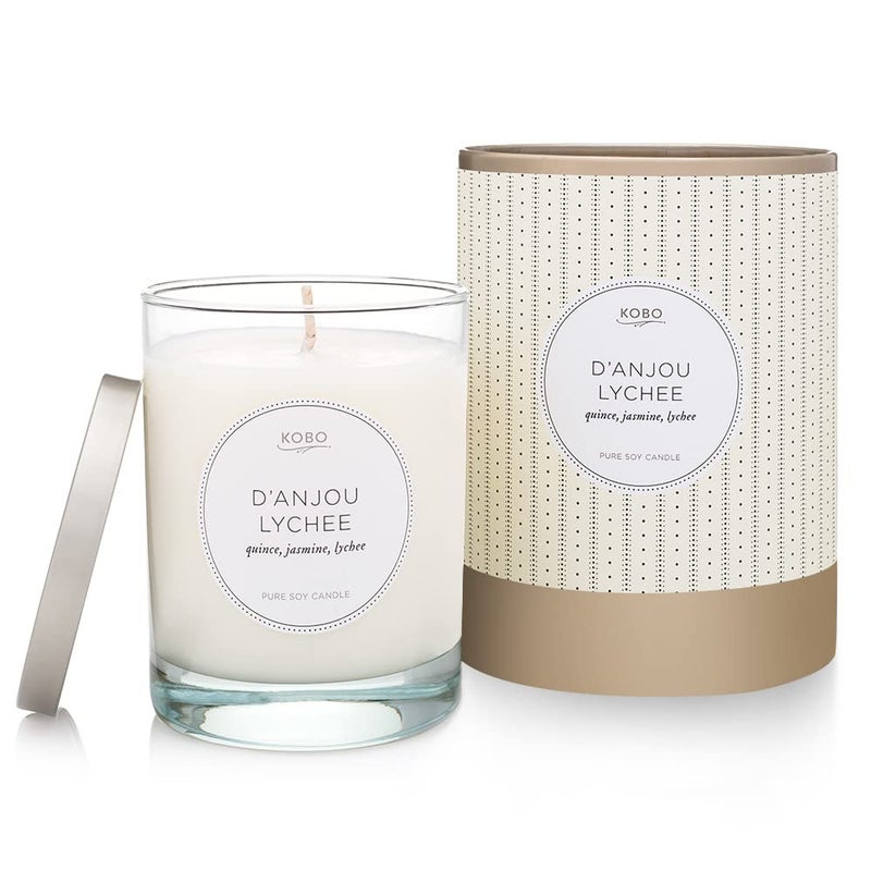 Kobo Candles Kobo Soy Candle, D'Anjou Lychee - Image 1