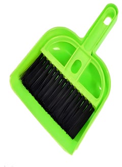 Generic Small Brush And Dustpan Set For Cleaning - 1 piece  -Color may vary.  - Image 1