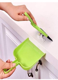 Generic Small Brush And Dustpan Set For Cleaning - 1 piece  -Color may vary.  - Image 2