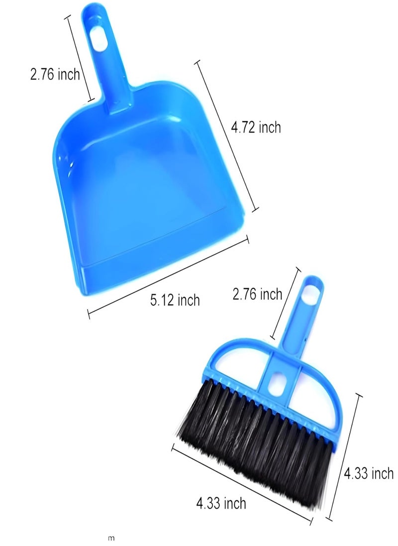 Generic - Small Brush And Dustpan Set For Cleaning - 1 piece  -Color may vary. - Image 1