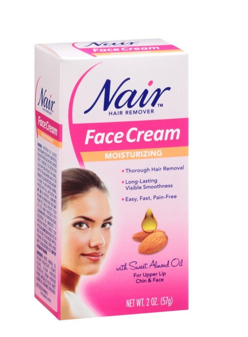 Nair كريم نير لإزالة الشعر المرطب للوجه - Image 2