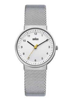 BRAUN Braun Women's Three Hand Movement Quartz Watch with Stainless Steel Mesh Bracelet 