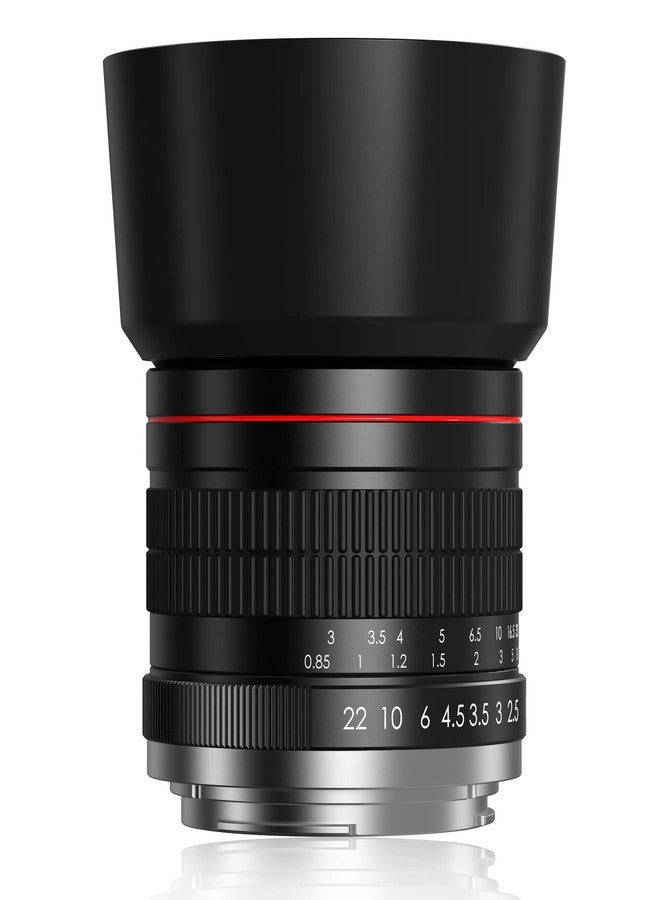 BENOISON 85mm Lens for Canon RF - 85mm f1.8 Portrait Lens Manual Focus(MF) for Canon EOS R/Ra/RP/R3/R5/R5 C/R6/R6 Mark II /R7/R8/R10/R50/R100 Mirrorless Camera (for Canon R-Series) - Image 1