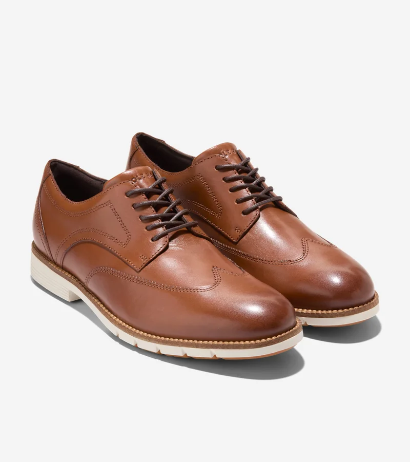 COLE HAAN Men's FlexGrand360 Wingtip Oxfords