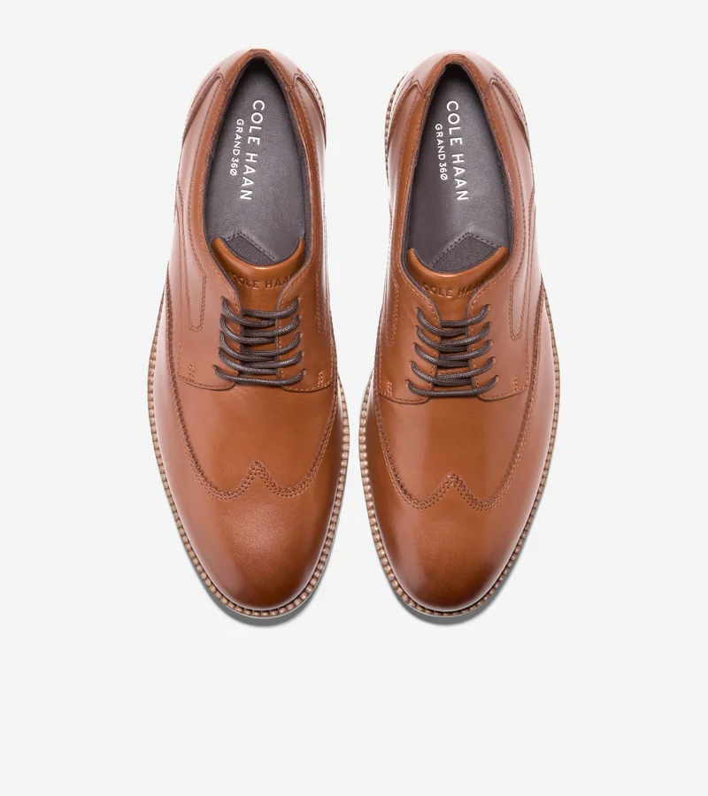 COLE HAAN Men's FlexGrand360 Wingtip Oxfords