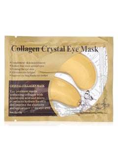 Collagen crystal eye mask one pack contain 2 pcs inside