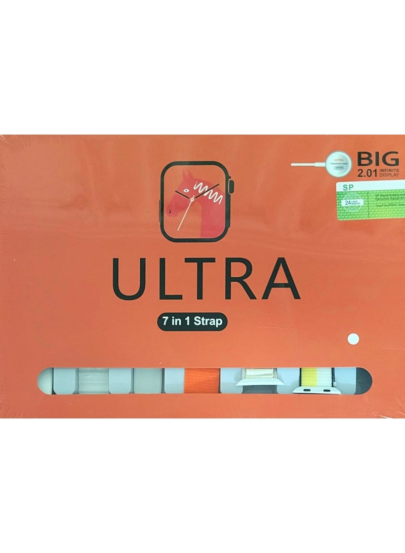 Ultra 7-in-1 Smart Watch – Elegant Design and Incredible Features in One Watch