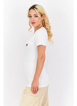 FILA Women Sportswear Fit Training Top, White  - Image 4