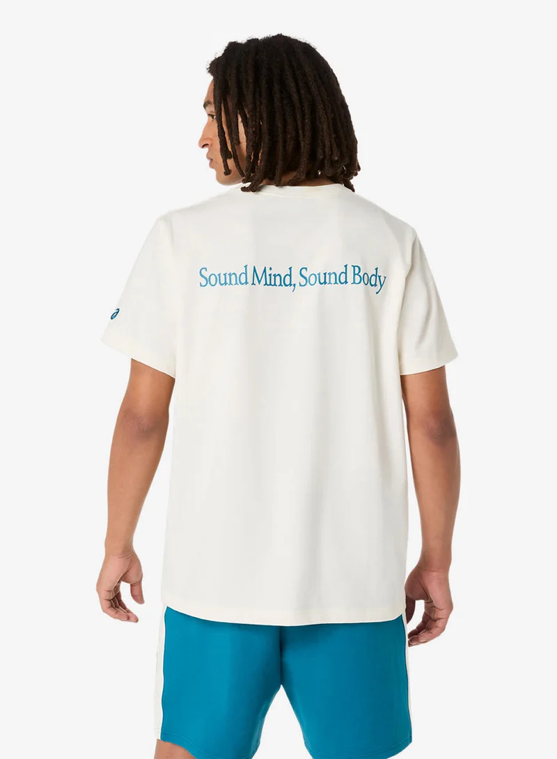 اسيكس Heritage Heavy Graphic T-Shirt