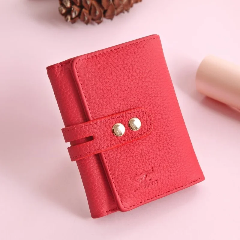 سيبتولفز Gold Detailed Women's Card Holder and Wallet