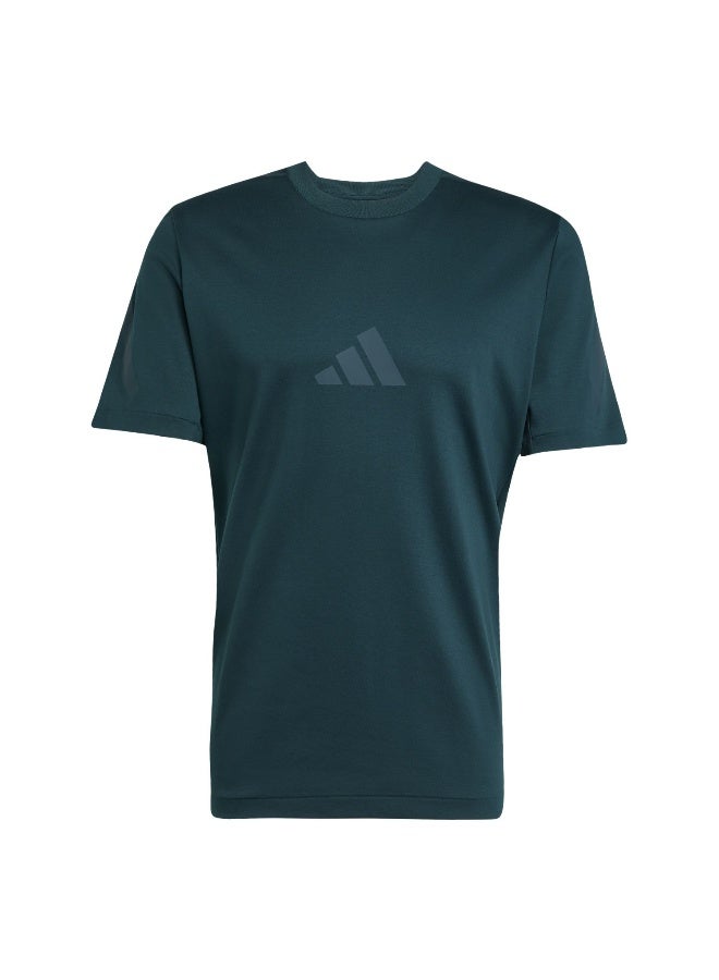 Adidas M Z.N.E. Tee Green Training T-Shirts For Men XS  - Image 1