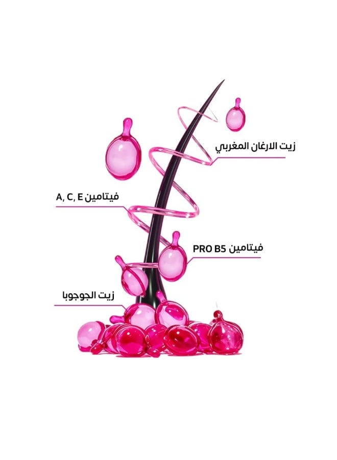 أليبس سيروم للشعر، علاج للشعر بزيت الأرغان المغربي وزيت الجوجوبا لتجديد وترطيب الشعر التالف - Image 2