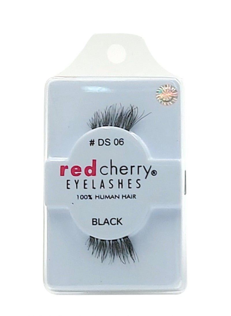 Red Cherry Natural Black Eyelashes Model DS06
