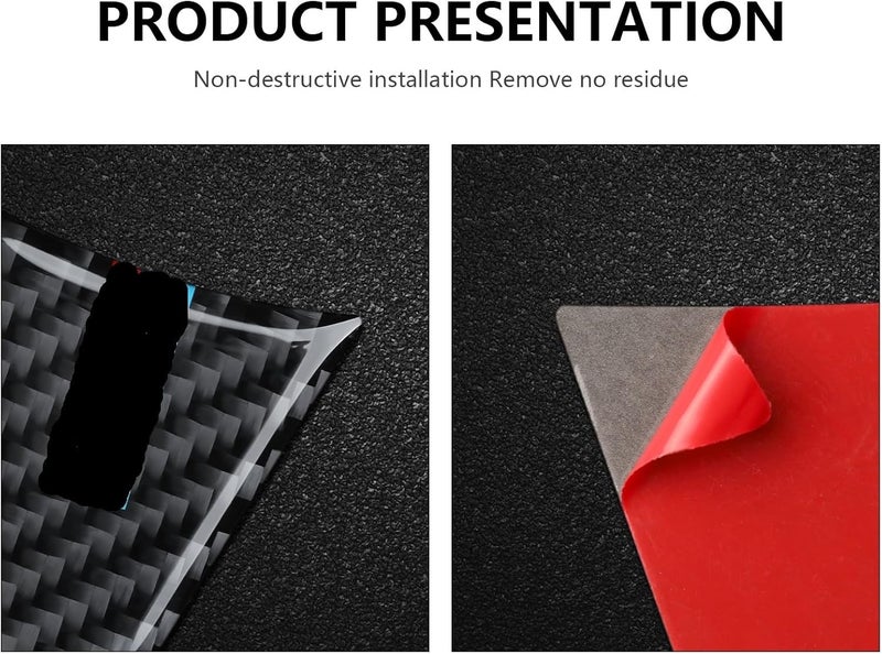 QASULER Carbon Steering Wheel Trim Cover for BMW Z4 E89 - Image 4