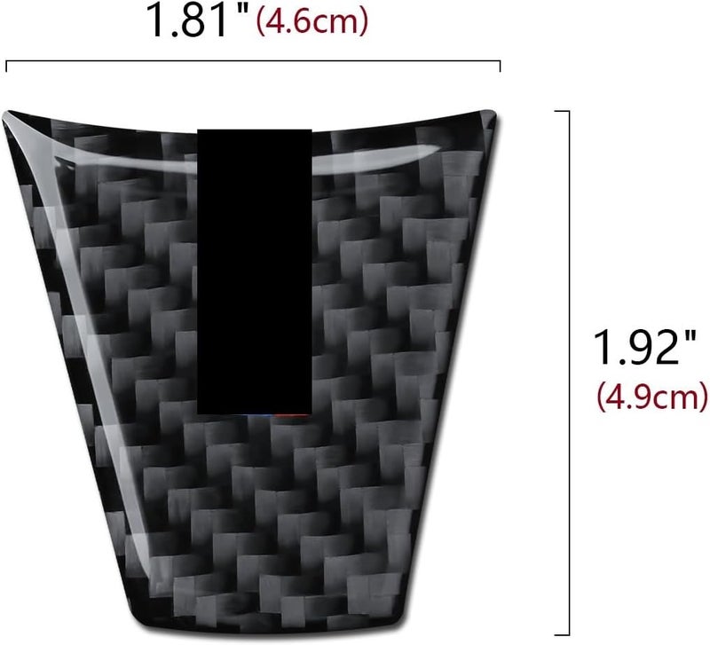 QASULER Carbon Steering Wheel Trim Cover for BMW Z4 E89 - Image 3
