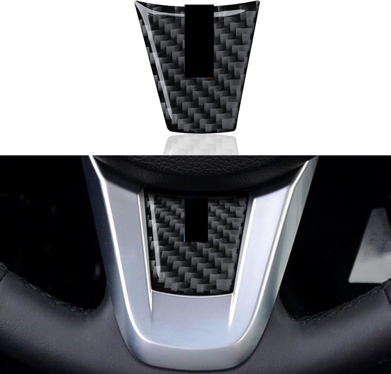QASULER Carbon Steering Wheel Trim Cover for BMW Z4 E89 - Image 2